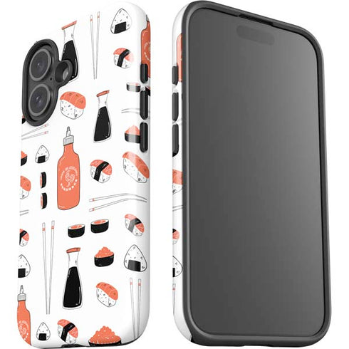 Sushi Foodie iPhone 16 Plus Impact Case