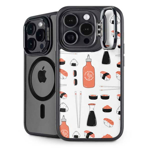 Sushi Foodie iPhone 16 Pro Max Kickstand Case