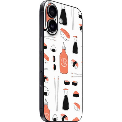 Sushi Foodie iPhone 16 Skin