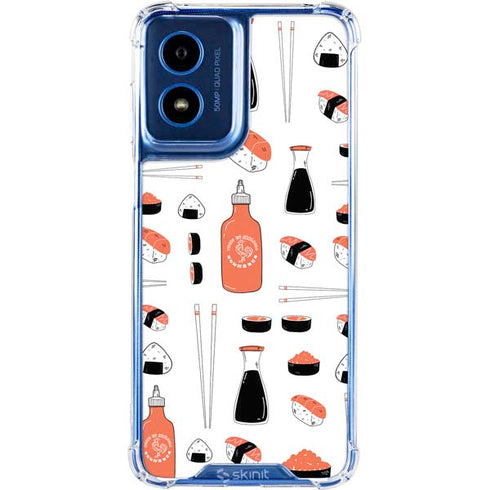 Sushi Foodie Moto G 5G (2024) Clear Case