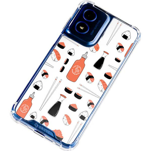 Sushi Foodie Moto G 5G (2024) Clear Case