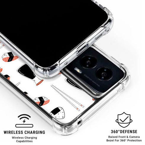 Sushi Foodie Moto G Power 5G (2024) Clear Case