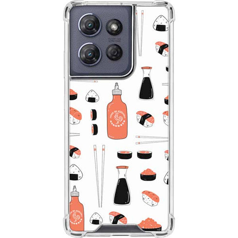 Sushi Foodie Moto G Power 5G (2025) Clear Case