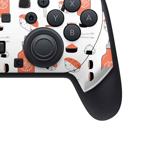 Sushi Foodie Nintendo Switch 2 (2025) Pro Controller Skin