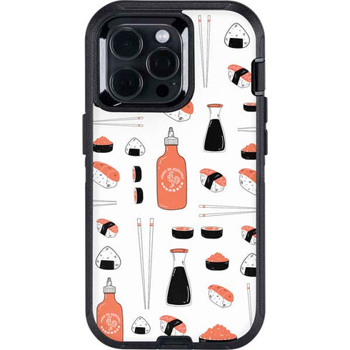 Sushi Foodie Otterbox Defender iPhone Skin