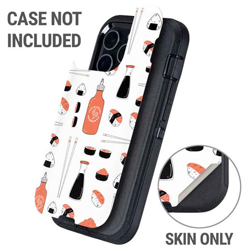 Sushi Foodie Otterbox Defender iPhone Skin