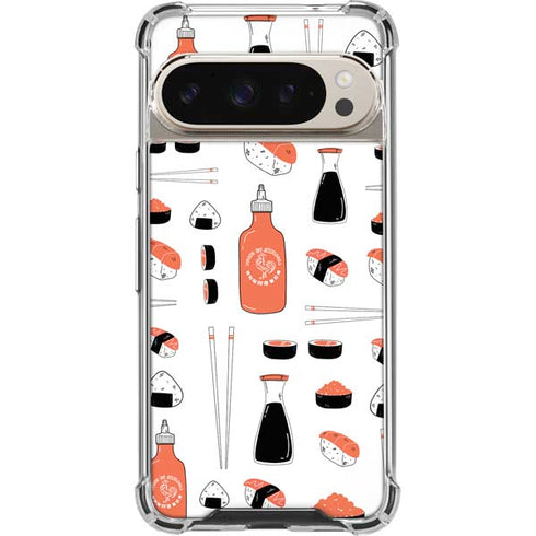 Sushi Foodie Pixel 9 Pro XL Clear Case