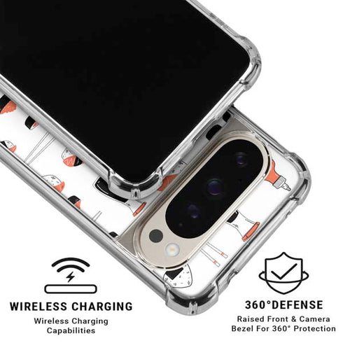 Sushi Foodie Pixel 9 Pro XL Clear Case