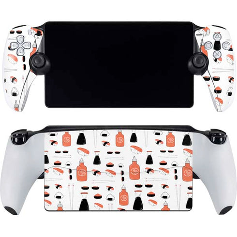 Sushi Foodie PlayStation Portal Remote Player Skin