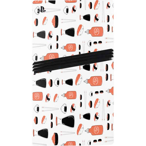 Sushi Foodie PS5 Pro Disk Bundle Skin