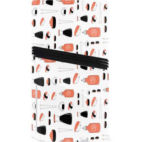Sushi Foodie PS5 Pro Disk Bundle Skin