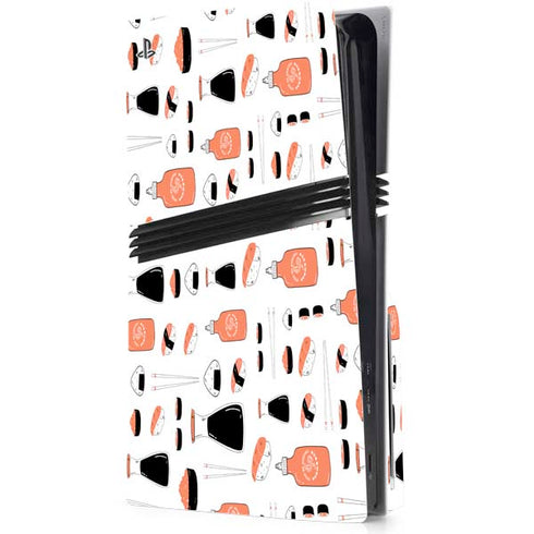 Sushi Foodie PS5 Pro Disk Console Skin