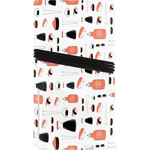 Sushi Foodie PS5 Pro Disk Console Skin