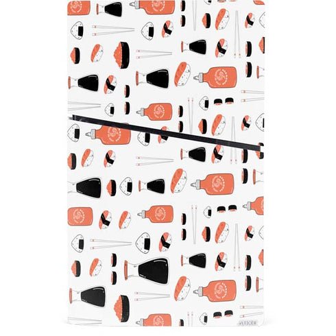 Sushi Foodie PS5 Slim Digital Edition Console Skin