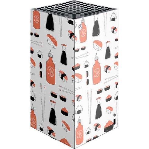 Sushi Foodie XBox Series X Digital Edition Console Skin
