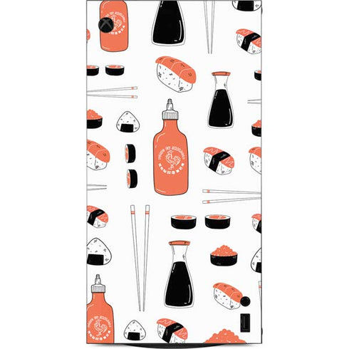Sushi Foodie XBox Series X Digital Edition Console Skin