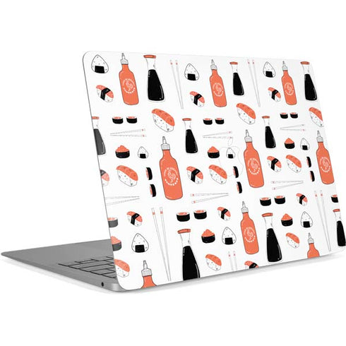 Sushi Foodie Apple MacBook Air Skin