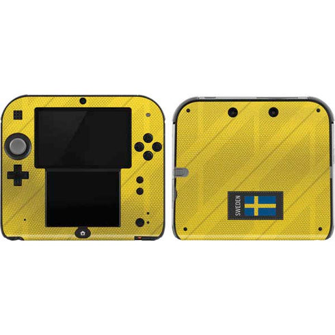 Sweden Soccer Flag Nintendo Skins