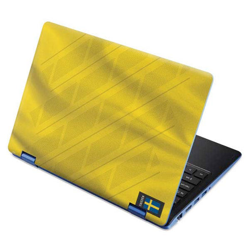 Sweden Soccer Flag Aspire R11 11.6in Skin