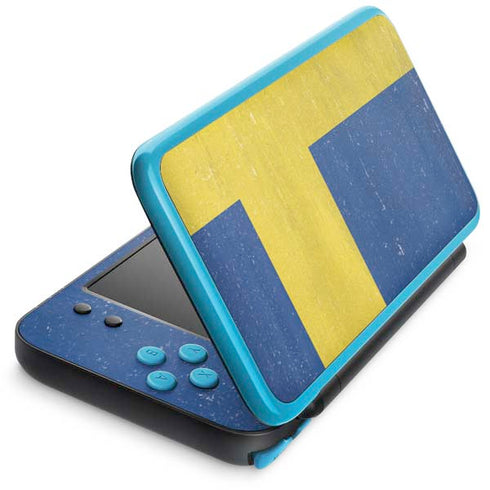 Sweden Flag Distressed Nintendo Skins