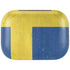 Sweden Flag Distressed Amazon Echo Buds Skin