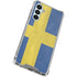 Sweden Flag Distressed Galaxy A16 5G Clear Case