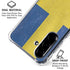 Sweden Flag Distressed Galaxy A36 5G Clear Case