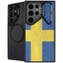 Sweden Flag Distressed Galaxy Cases