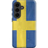 Sweden Flag Distressed Galaxy S26 Impact Case