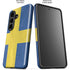 Sweden Flag Distressed Galaxy S26 Impact Case