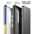 Sweden Flag Distressed Galaxy S26 Plus Impact Case