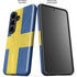 Sweden Flag Distressed Galaxy S26 Plus Impact Case
