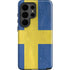 Sweden Flag Distressed Galaxy S26 Ultra Impact Case