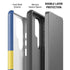 Sweden Flag Distressed Galaxy S26 Ultra Impact Case