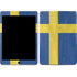 Sweden Flag Distressed iPad Skins