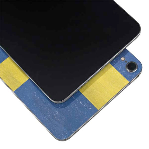 Sweden Flag Distressed Apple iPad Mini Skin