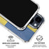 Sweden Flag Distressed iPhone 15 Clear Case