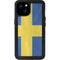 Sweden Flag Distressed iPhone 15 Plus Waterproof Case