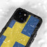 Sweden Flag Distressed iPhone 15 Plus Waterproof Case