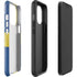 Sweden Flag Distressed iPhone 15 Pro Impact Case