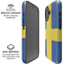 Sweden Flag Distressed iPhone 16 Plus Magsafe Impact Case