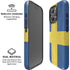Sweden Flag Distressed iPhone 16 Pro Magsafe Impact Case