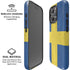 Sweden Flag Distressed iPhone 16 Pro Max Magsafe Impact Case
