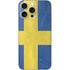 Sweden Flag Distressed iPhone 16 Pro Max Skin