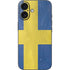 Sweden Flag Distressed iPhone 16 Skin