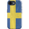 Sweden Flag Distressed iPhone 16e Impact Case