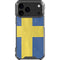 Sweden Flag Distressed iPhone 18 Pro Max Clear Case