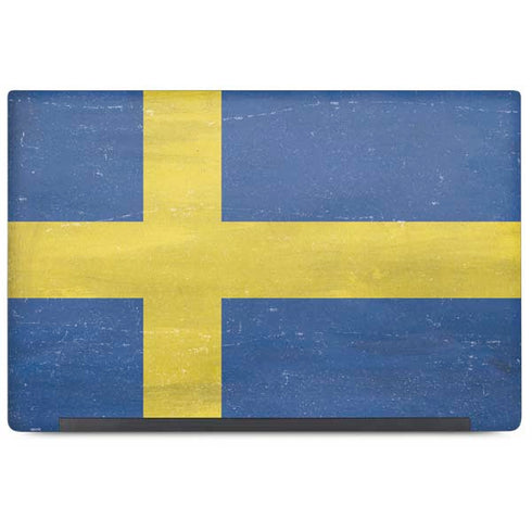 Sweden Flag Distressed Dell Latitude Skin