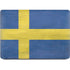 Sweden Flag Distressed Apple MacBook Air Skin