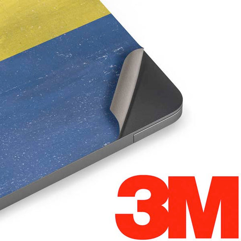 Sweden Flag Distressed Apple MacBook Air Skin